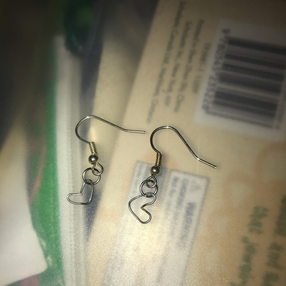 heart earrings
